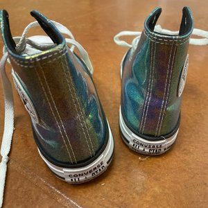 Iridescent High Top, Kids US Size 1